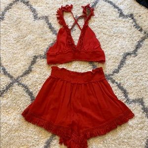 Red Free people set!